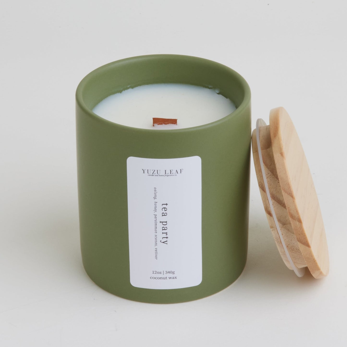 Tea Party Deluxe Jar (Oolong, Honey, Persimmon Scones, Vetiver)
