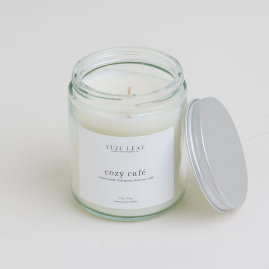 Cozy CafĂŠ Standard Jar (Brown Sugar, Black Tea, Chai Spices, Milk)