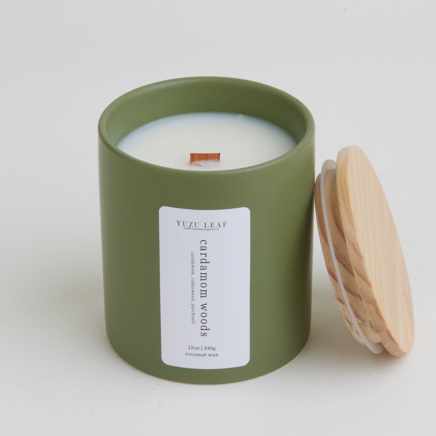Cardamom Woods Deluxe Jar (Cardamom, Cedarwood, Patchouli)