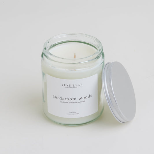Cardamom Woods Standard Jar (Cardamom, Cedarwood, Patchouli)