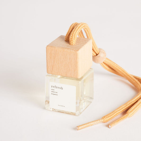 Refresh Hanging Car Diffuser (Yuzu, White Tea, Bergamot)