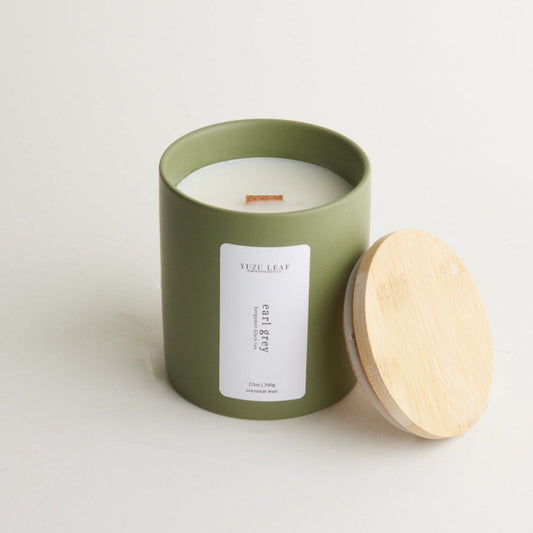 Earl Grey Ceramic Deluxe Jar (Bergamot, Black Tea, Lime)