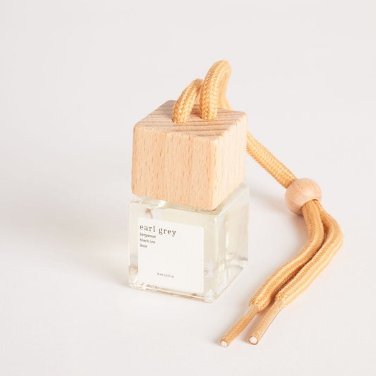 Earl Grey Hanging Car Diffuser (Bergamot, Black Tea, Lime)