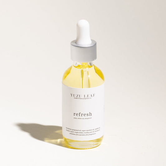 Refresh 2oz Body Oil (Yuzu, White Tea, Bergamot)