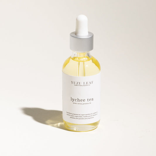 Lychee Tea 2oz Body Oil (Lychee, Red Tea, Sugar, Geranium)