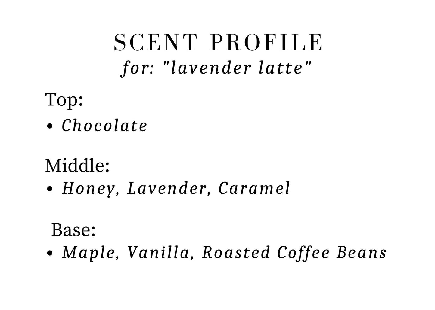 Lavender Latte Ceramic Deluxe Jar (Espresso, Honey, Milk, Lavender)