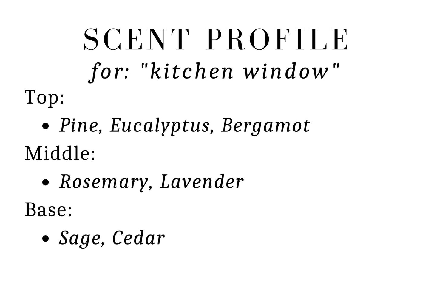 Kitchen Window Ceramic Deluxe Jar (Rosemary, Sage, Lavender)